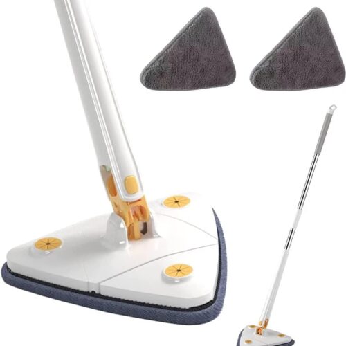 Triangle Shaped Microfiber Mop